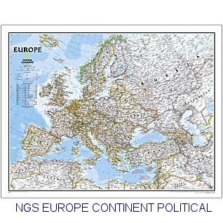 current political europe map